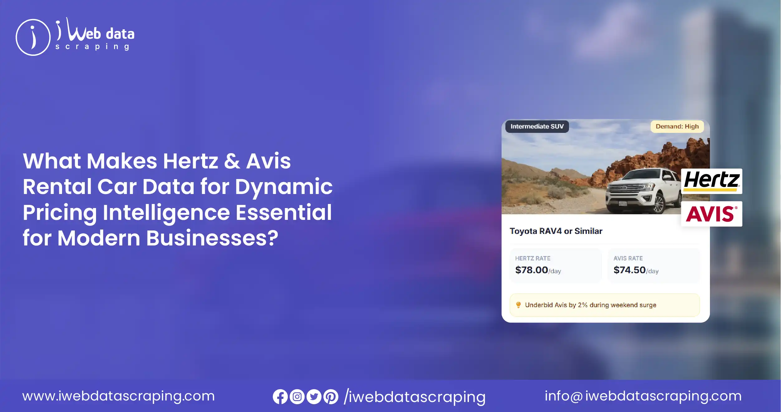 What Makes Hertz & Avis Rental Car Data